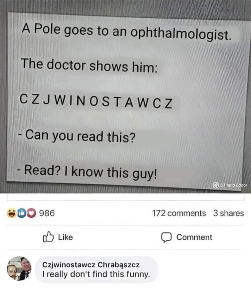 Poľský oftalmológ