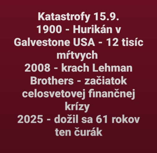 Katastrofy 15.9.