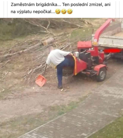 Hľadám brigádnika